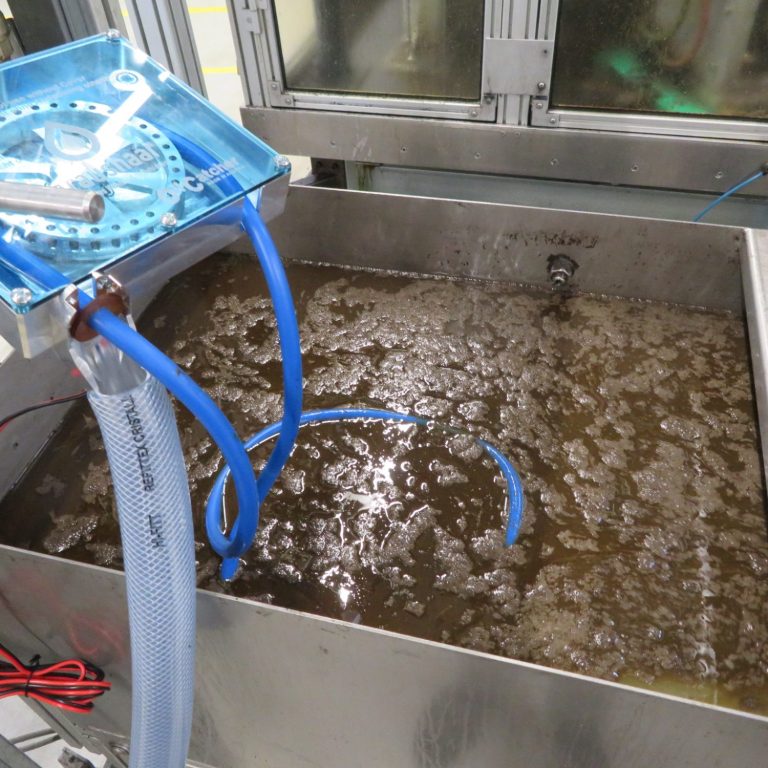 Schlauchskimmer im Einsatz Ölskimmer im Einsatz, Schlauchskimmer, Graushaar GmbH